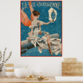 Poster La Vie Parisienne - Dans le ciel étoilé (Cuisine)