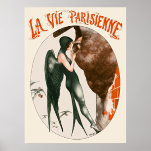 Poster La Vie Parisienne - La crise des logements
