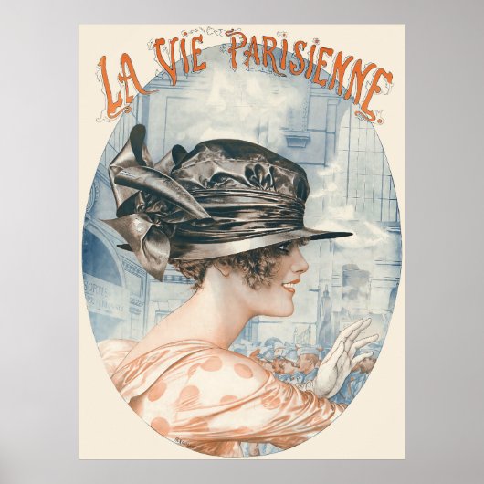 Poster La Vie Parisienne - La première minute de dix jour (Devant)