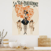 Poster La Vie Parisienne - L'Amour, prendre garde, Illust (Cuisine)
