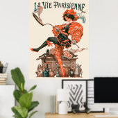 Poster La Vie Parisienne - Le seigneur Carnaval (Bureau à domicile)