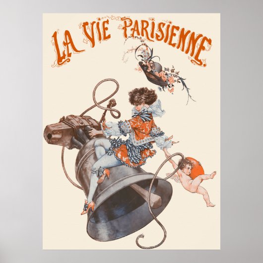 Poster La vie parisienne - Les cloches de Pâques (Devant)