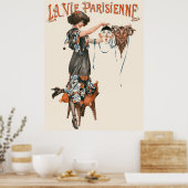 Poster La Vie Parisienne - Les masques de l'amour, Illust (Cuisine)