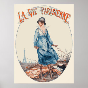 Poster La Vie Parisienne - Lutetia Juin MCMXVIII