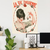 Poster La Vie Parisienne - Marionnettes parisiennes (Bureau à domicile)