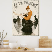 Poster La Vie Parisienne - Paris Port de Mer Concorde (Cuisine)