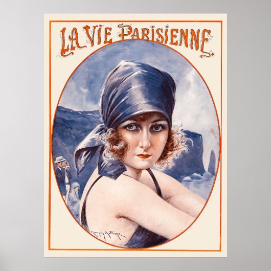 Poster La Vie Parisienne - Pour Changer De Paris A Trou-S (Devant)