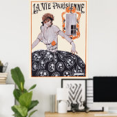 Poster La Vie Parisienne - Septembre 1920 (Bureau à domicile)