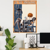 Poster La Vie Parisienne - Son Breviaire (Bureau à domicile)