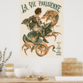 Poster La Vie Parisienne - Tout à la Chine ou le Dernier (Cuisine)