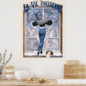 Poster La Vie Parisienne - Un Luxe Qui ne Coute Rien (Cuisine)