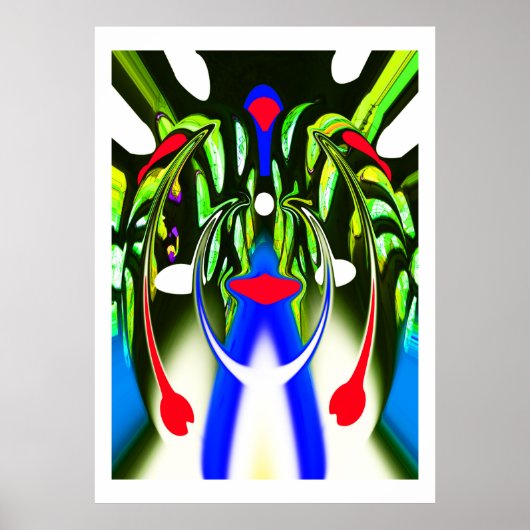 Poster La vie plante Alien de l'art (Devant)