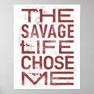 Poster La vie sauvage m'a choisie