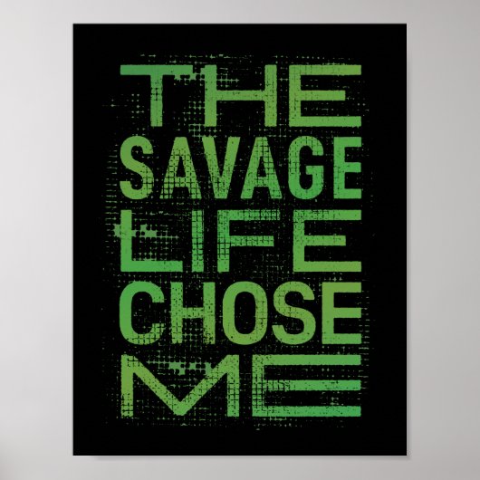 Poster La vie sauvage m'a choisie (Devant)
