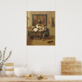 Poster La Vie Studieuse, 1662 (Cuisine)