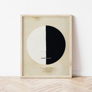 Poster La vie terrestre du Bouddha | Hilma af Klint