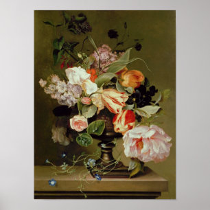 Poster La vie toujours avec des fleurs