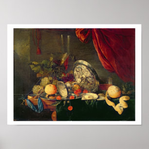 Poster La vie toujours (huile sur le panneau)