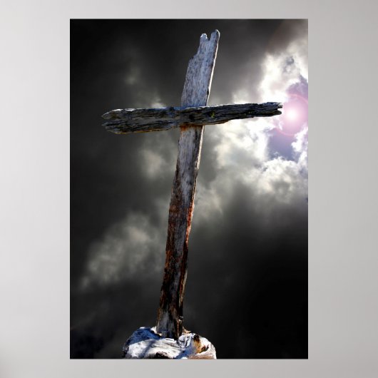 Poster La vieille croix robuste (Devant)