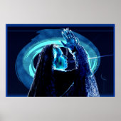 Poster La vieille femme appelle à la paix (Devant)