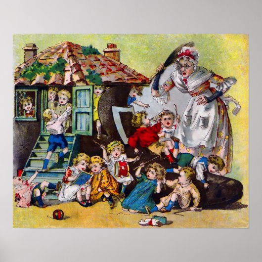 Poster La Vieille Femme qui habitait dans une Pantoufle (Devant)