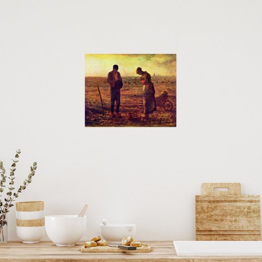 Poster La Vierge Angelus Marie Immaculée Conception (Cuisine)