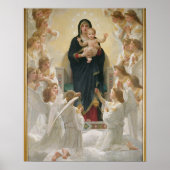 Poster La Vierge aux anges, 1900 (Devant)