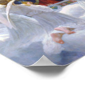Poster La Vierge aux Anges, Bouguereau (Coin)