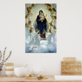 Poster La Vierge aux anges, William Bouguereau (Cuisine)