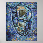 Poster ‘ La Vierge Bleue ‘ (Devant)