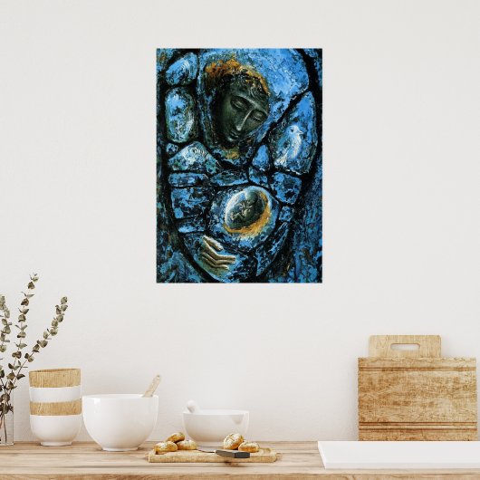 Poster La Vierge Bleue (Cuisine)