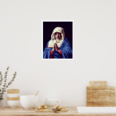 Poster La Vierge dans la prière, 1640-50 (huile sur toile (Cuisine)