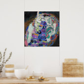 Poster La Vierge de Gustav Klimt, 1913 (Cuisine)