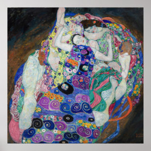 Poster La Vierge de Gustav Klimt, 1913