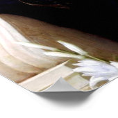 Poster La Vierge des Lilies (La Vierge au Lys) (Coin)