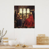 Poster La Vierge du Chancelier Rolin (Cuisine)