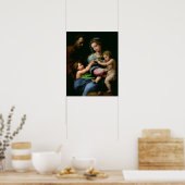 Poster La Vierge du Rose, c.1518 (Cuisine)
