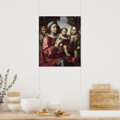 Poster La Vierge et l'enfant (Cuisine)