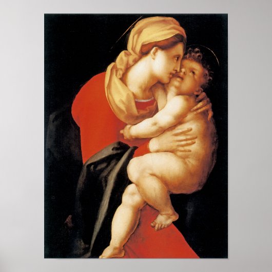 Poster La Vierge et l'enfant (Devant)