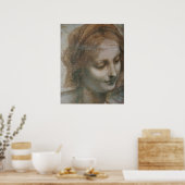 Poster La Vierge et l'Enfant avec Sainte Anne et St John (Cuisine)