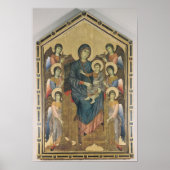 Poster La Vierge et l'Enfant en Majesté (Devant)