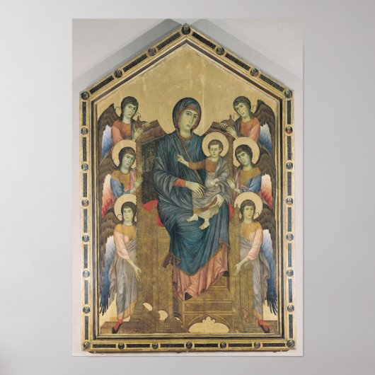 Poster La Vierge et l'Enfant en Majesté (Devant)