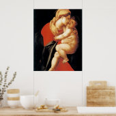 Poster La Vierge et l'Enfant par Jacopo Da Pontormo (Cuisine)