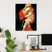 Poster La Vierge et l'Enfant par Jacopo Da Pontormo (Bureau à domicile)
