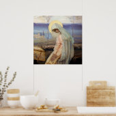 Poster "La Vierge Marie" par Mikhaïl Nesterov (Cuisine)