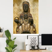 Poster La Vierge Noire de Montserrat Imprimer (Bureau à domicile)