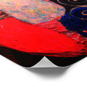 Poster La Vierge par Gustav Klimt (Coin)