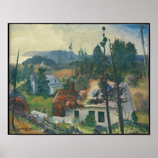 Poster La vigne rouge - Volants (Devant)