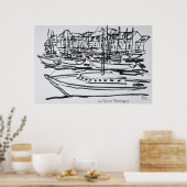 Poster La Vilaine | La Roche-Bernard, Bretagne (Cuisine)