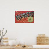 Poster La Ville Atomique - Scènes de grandes lettres (Cuisine)